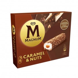 OLÁ MAGNUM Caramel & Nuts 64 Ml Pack 4 Cx. 6