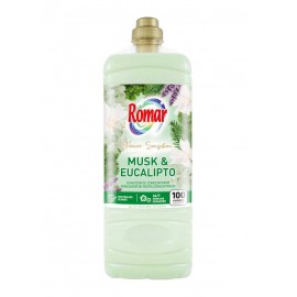 ROMAR Amaciador Concentrado Flower Sensation Musk & Eucalipto 100 Lavagens 2 Lts Cx. 6