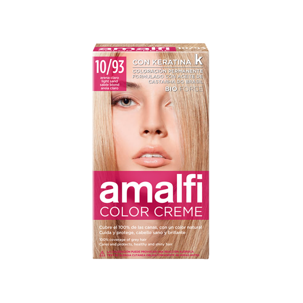 AMALFI Color Creme 10/93 Areia Claro Pack 3 Cx. 12 AMALFI Color Creme 10/93 Areia Claro Pack 3 Cx. 12