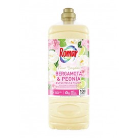 ROMAR Amaciador Concentrado Flower Sensation Bergamota & Peónia 100 Lavagens 2 Lts Cx. 6