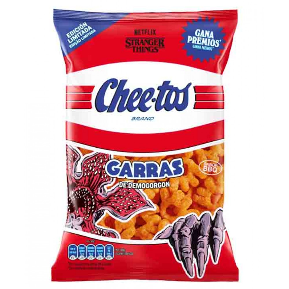CHEETOS Garras de Demogorgon 75 Grs