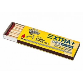 EXTRA+ Fósforos XXL 170mm Emb 50 Fosf. Pack 10 Cx. 20 Packs (200 Unidades)