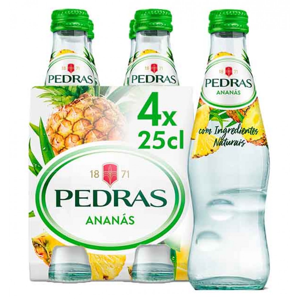 PEDRAS Ananás 25Cl Emb 4 Cx. 6