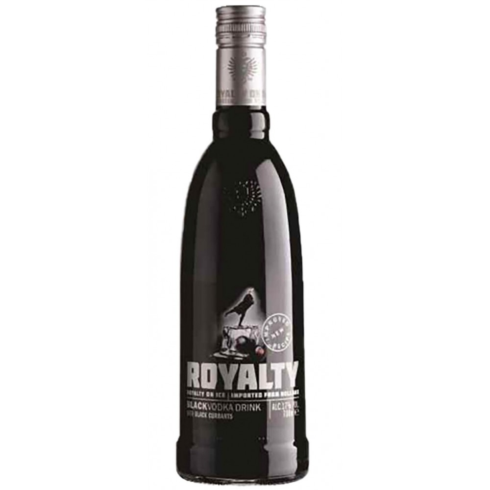 ROYALTY Black Vodka700 Ml Cx. 6