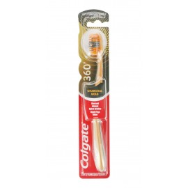 COLGATE Escovas 360º Charcoal Gold Soft Pack 12 Cx. 72