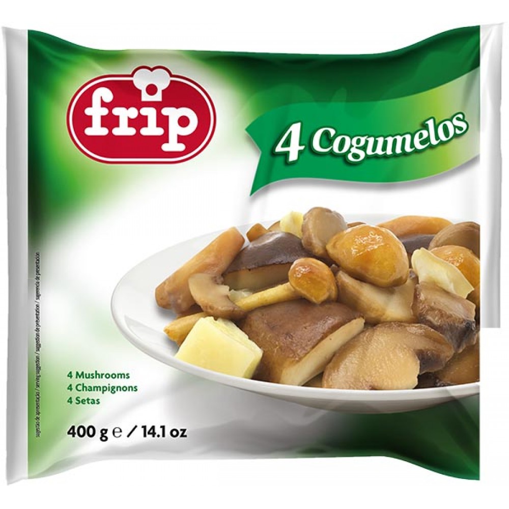 FRIP 4 Cogumelos Cong. 400Grs Cx. 10