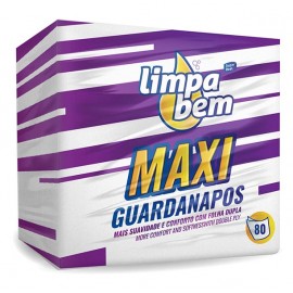 LIMPA BEM Guardanapos Maxi 2 Fls 80 Uni. Cx. 30