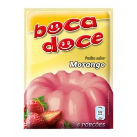 BOCA DOCE Pudim Morango 22 Grs Cx. 36