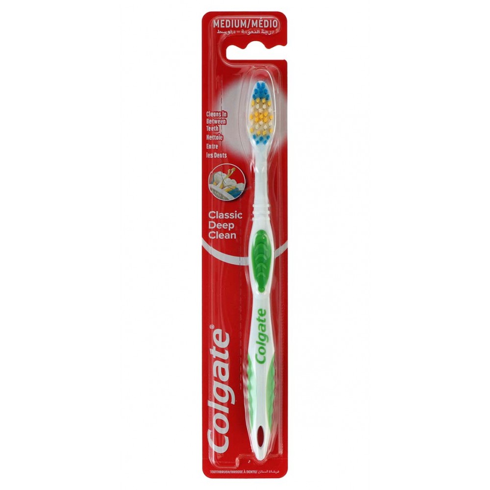 COLGATE Escovas Classic Deep Clean Pack 12 Cx.6 Packs