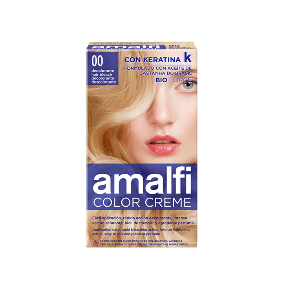 AMALFI Color Creme 00 Descolorante Pack 3 Cx. 12