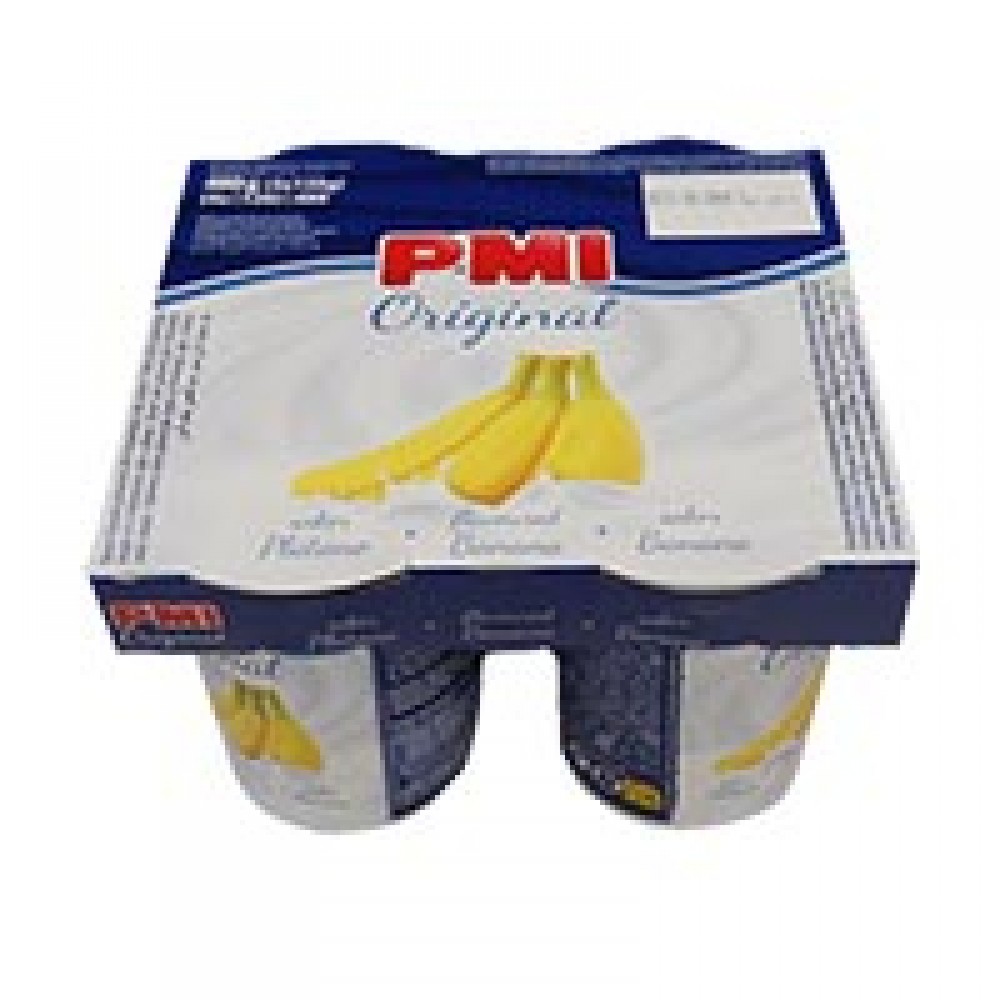 PASCUAL PMI Iogurte Banana 4x120 Grs Cx. 6