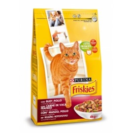 FRISKIES Gato Vaca e Frango 4Kg Emb. 4