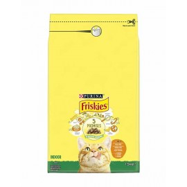 FRISKIES Gato Interior Frango e Perú Saco 6x1,5Kg