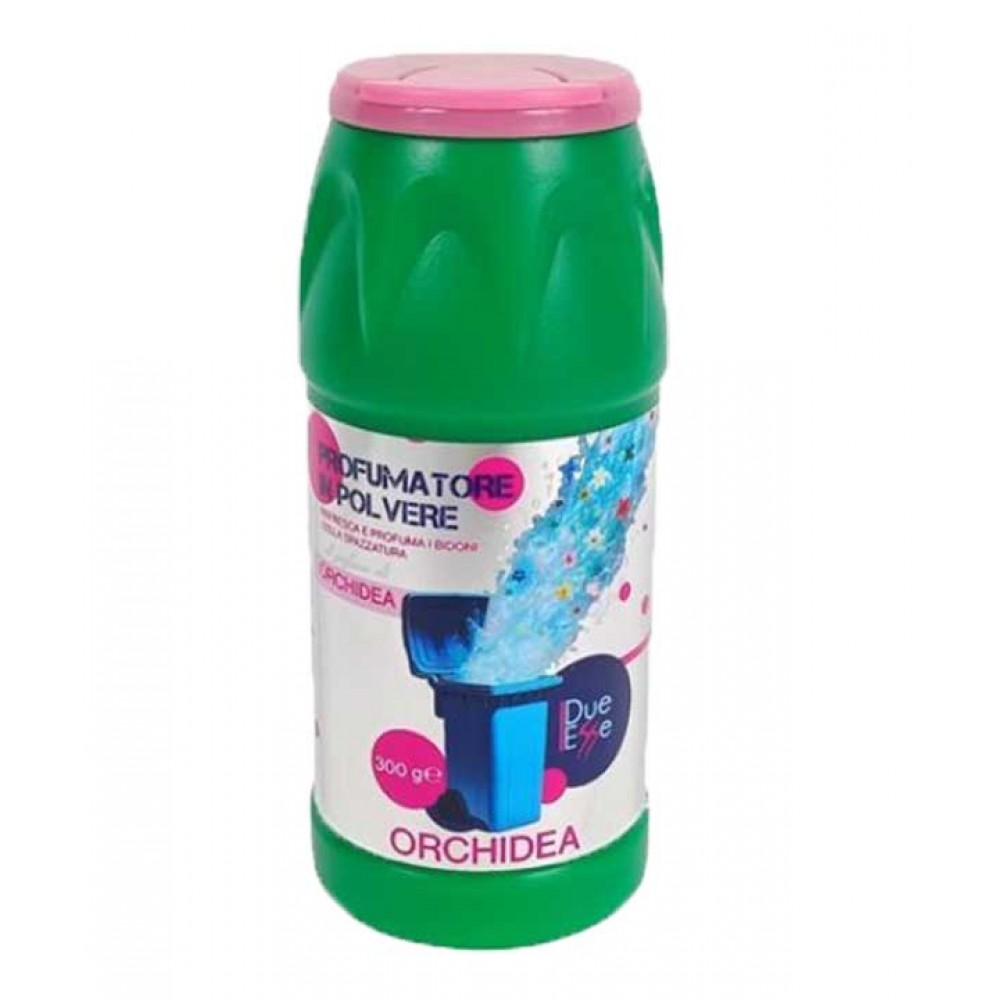 DUE ESSE Ambientador Caixote de Lixo Magnolia/Gardenia/Jasmim/Orquídea 300Grs Pack 12 Cx. 48