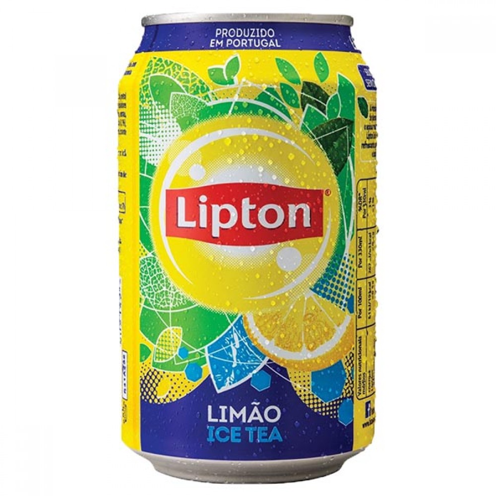LIPTON Ice Tea Limão Lata 330ml Cx. 24