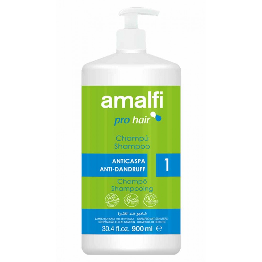 AMALFI Champô Anti-Caspa 900Ml Cx. 9
