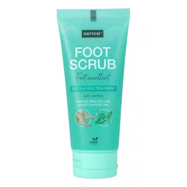 SENCE Creme Esfoliante de Pés C/Óleo de Hortelã Pimenta 100 Ml Cx. 12