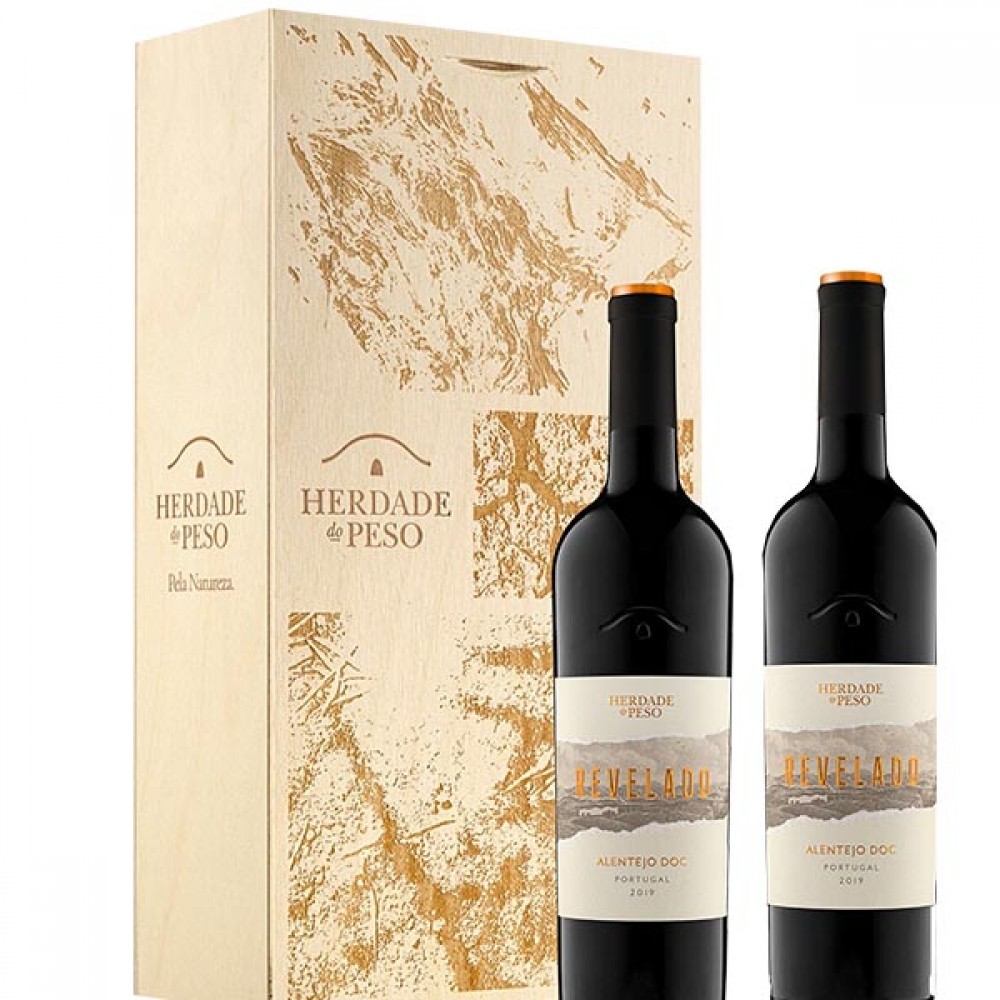 HERDADE DO PESO Revelado Vinho Regional Alentejo DOC Pack 2x750 Ml Cx. 3