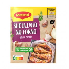 MAGGI Suculento no Forno Alho e Cebola 30 Grs Cx. 16