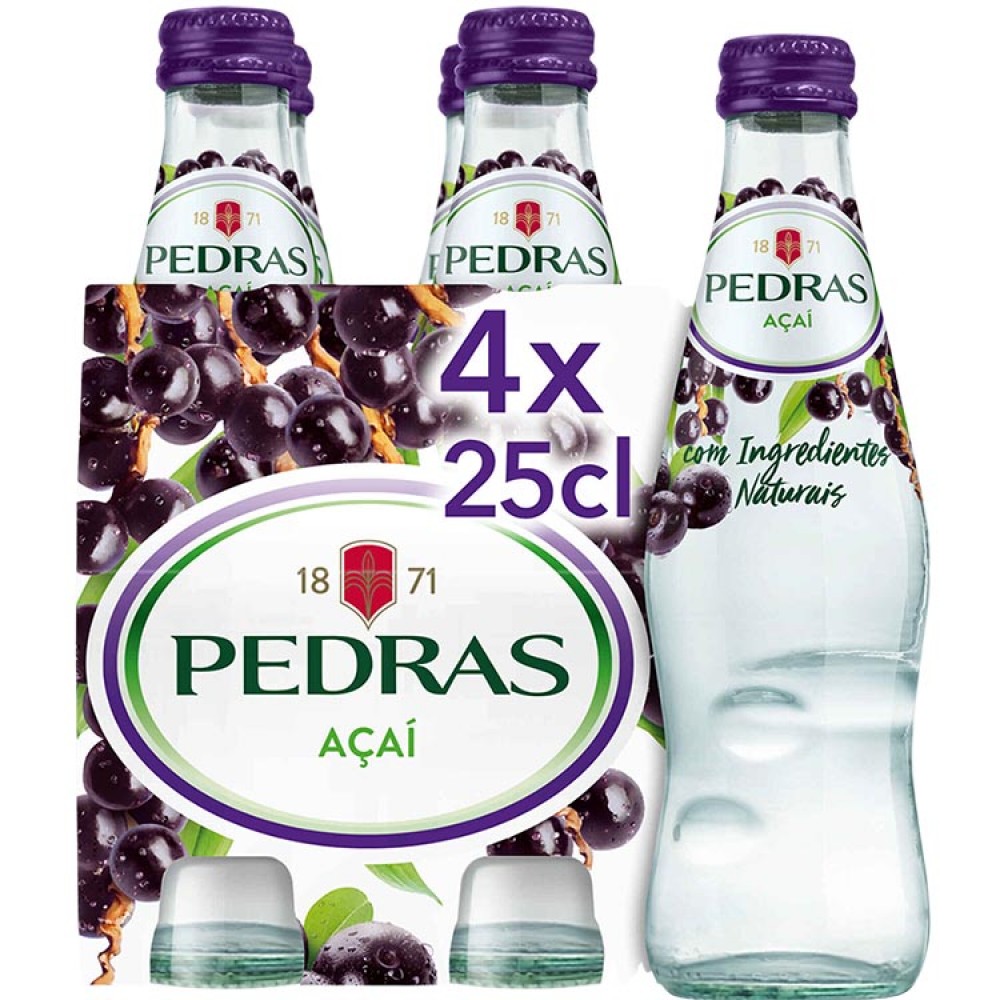 PEDRAS Açaí 25cl Emb 4 Cx. 6
