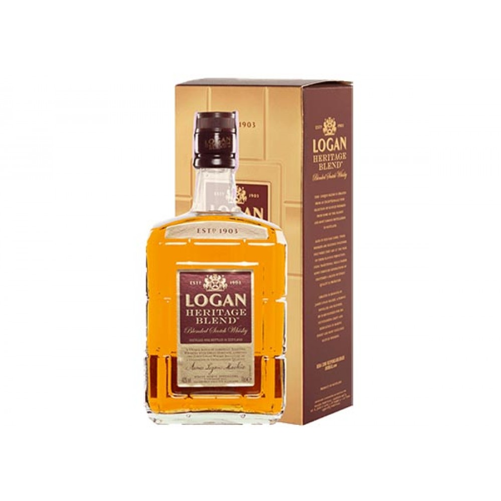 LOGAN Heritage Blend Whisky 700Ml Cx. 12