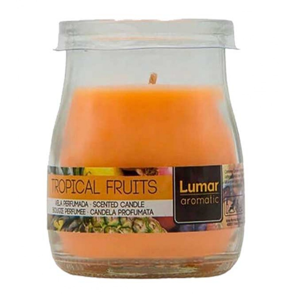 LUMAR Vela Aromática Perfumada Frutos Tropicais 100 Grs Cx. 12