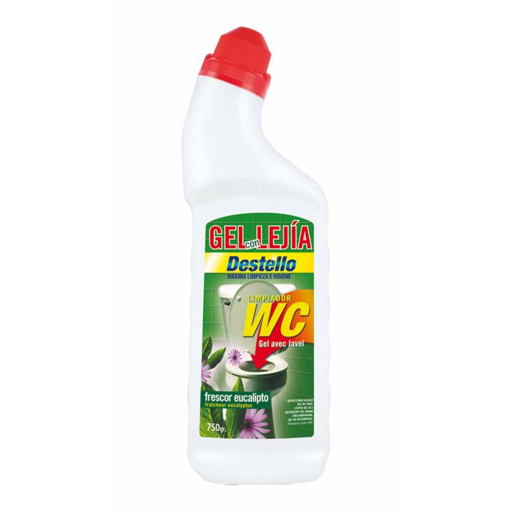 DESTELLO Wc Lixívia Frescura de Eucalipto 750 ml Cx. 16