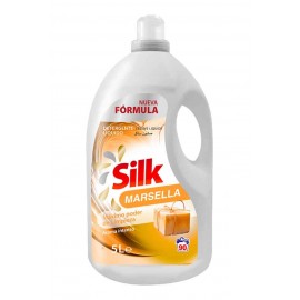 SILK Marselha Deteregente Líquido Roupa 90 Doses 5 Lts Cx. 2