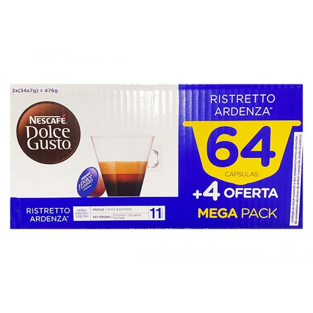 DOLCE GUSTO Ristretto Ardenza 64 Caps Pack 2 x 32