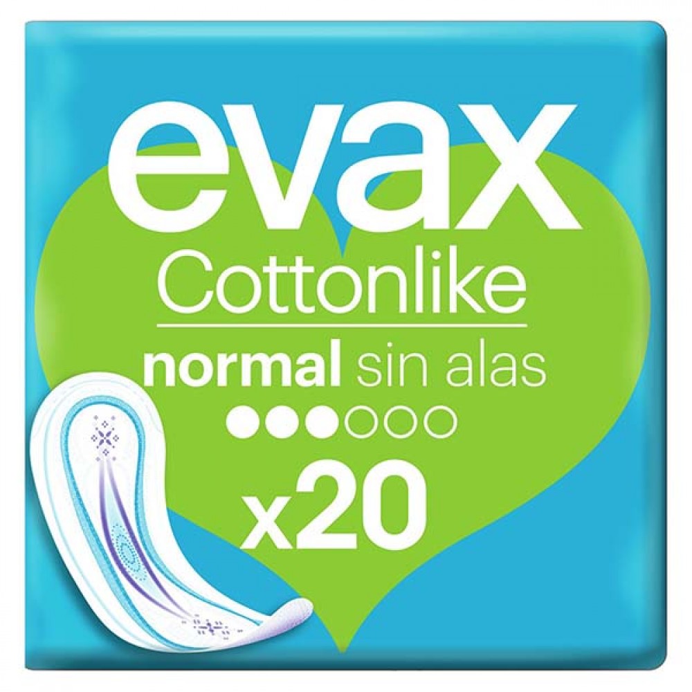 EVAX Cottonlike Normal S/Alas 20 Uni Cx. 16