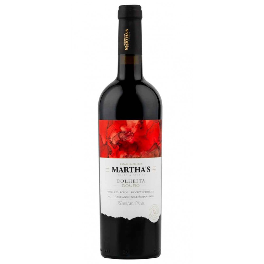MARTHA´S Colheita Douro Tinto 2022 750Ml Cx. 6