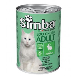 SIMBA Gato C/Coelho e Verduras (Lata) 415Grs Cx. 24