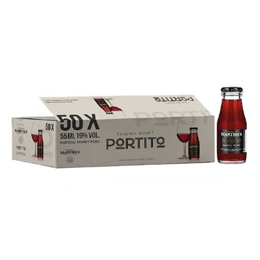 MARTHA´S Portito Vinho do Porto Tawny  55Ml Cx. 50