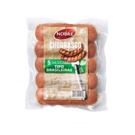 NOBRE Churrasco Salsicha Tipo Brasileira Pack 5 220 Grs Cx. 12