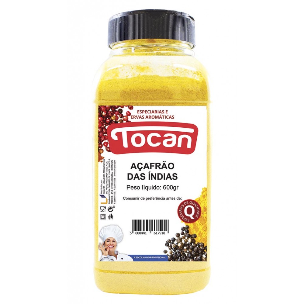 TOCAN Açafrão das Índias 600Grs Cx. 6