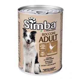 SIMBA Cão C/Carne de Caça (Lata) 415Grs Cx. 24