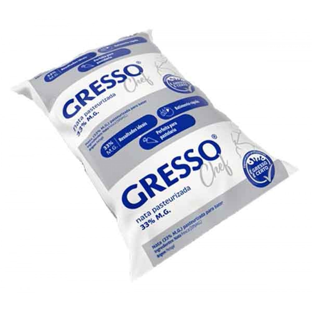 GRESSO CHEF Nata Pasteurizada 1 Lt