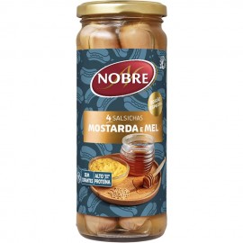 NOBRE Salsichas Mostarda & Mel 4 Uni 430 Grs Cx. 6