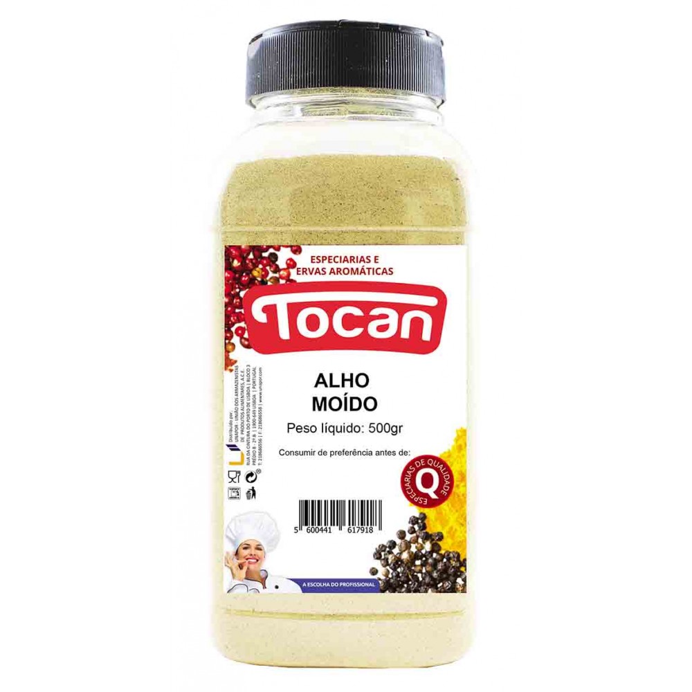 TOCAN Alho Moído 500 Grs Cx. 6