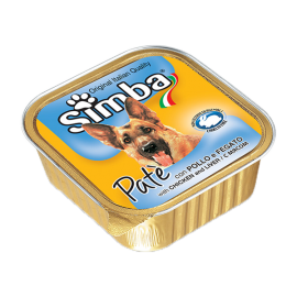 SIMBA Cão Paté de Frango e Fígado 300Grs Cx. 18