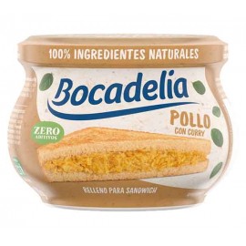 BOCADELIA Paté de Frango C/Caril 180Grs Cx. 10