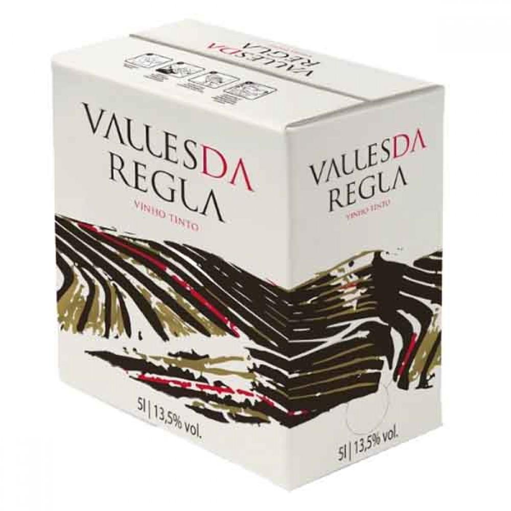 VALLES DA RÉGLA Vinho Tinto Bag in Box 5L