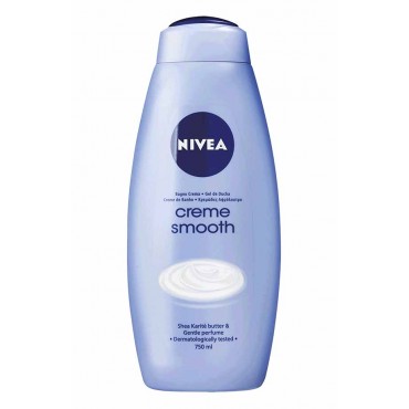 NIVEA Gel de Banho Creme Smooth 750ml Cx. 12