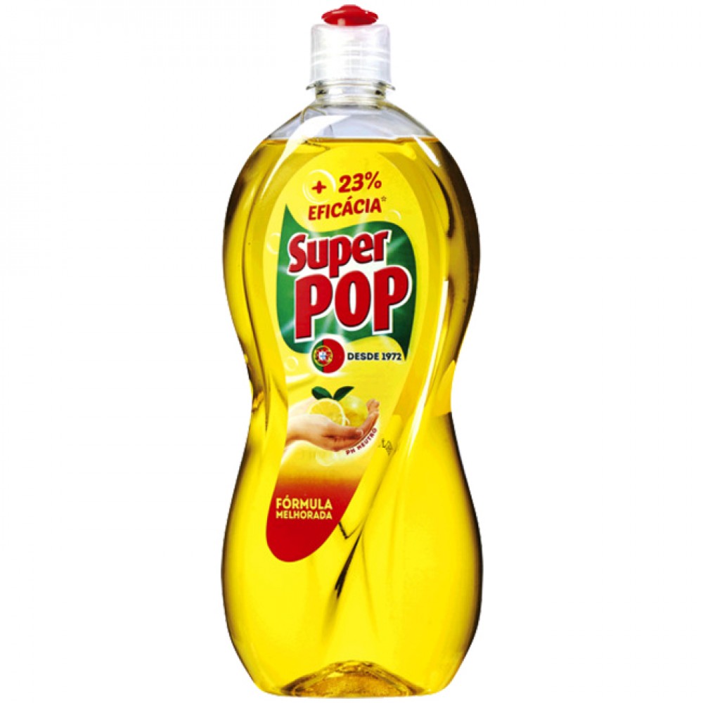SUPER POP Limão Detergente Loiça 700ml Cx. 12