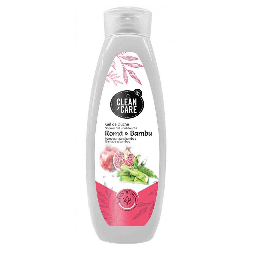 CLEAN CARE Gel Duche Romã & Bambú 750ml Cx. 6