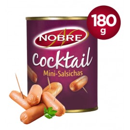NOBRE Salsichas Mini Cocktail 180Grs C x. 12
