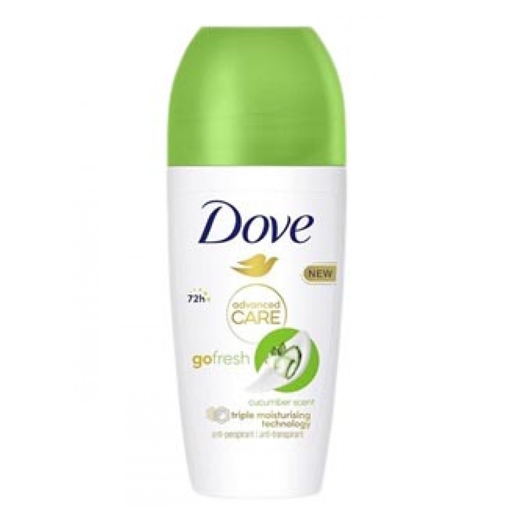 DOVE Deo Roll On Go Freh Pear 50ml Cx.6