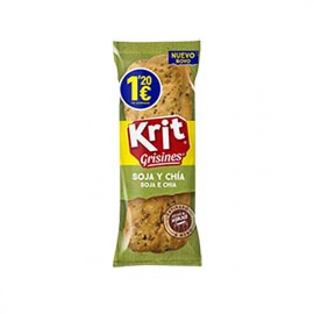 KRIT Grisines Soja e Chia 70grs Cx. 12