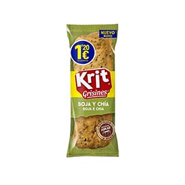 KRIT Grisines Soja e Chia 70grs Cx. 12
