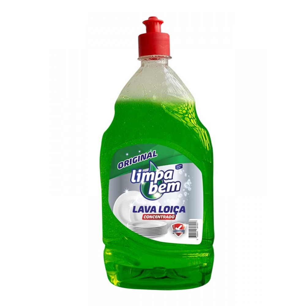 LIMPA BEM Lava Loiça Concentrado Original  1 Lt Cx. 12